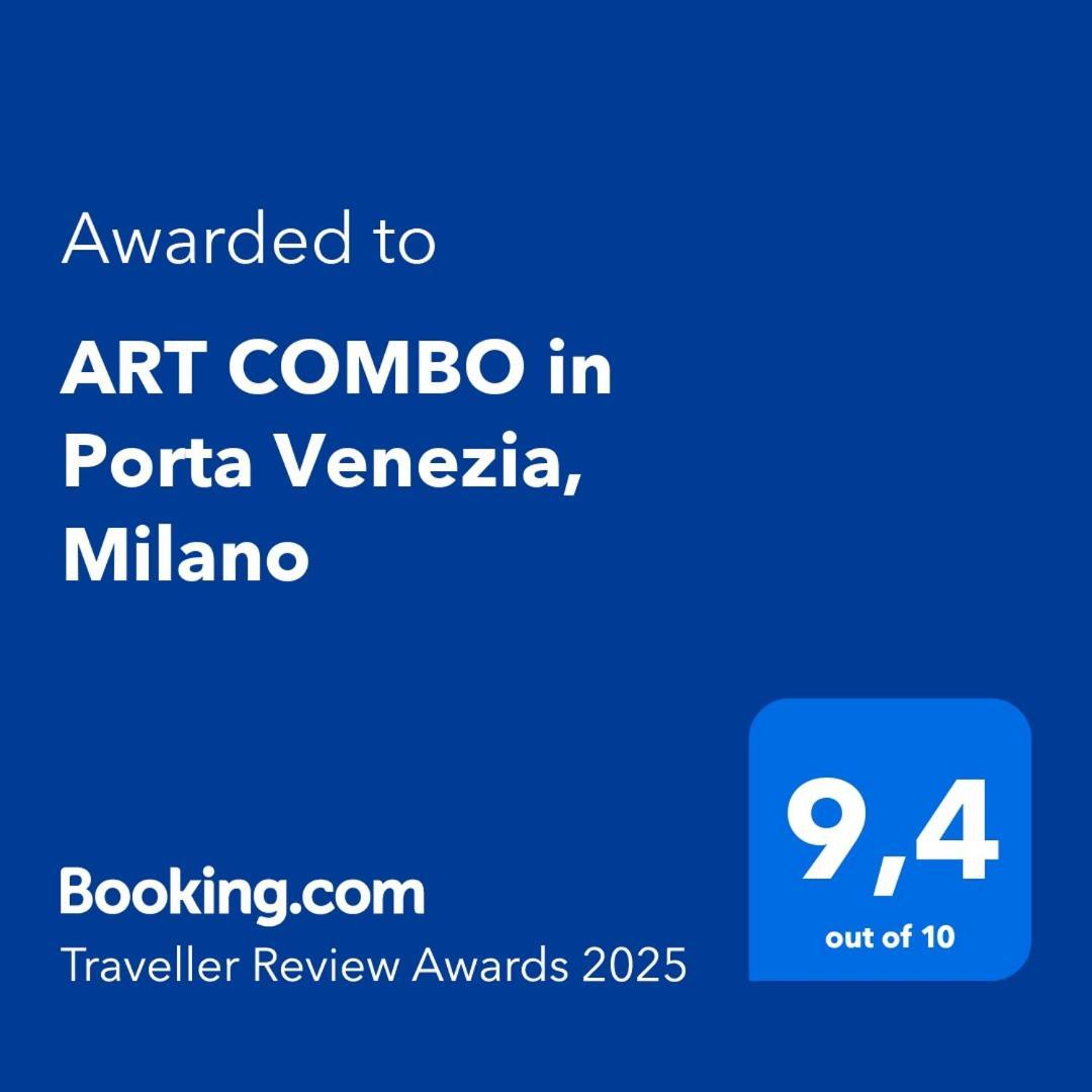 Art Combo In Porta Venezia, Milano Apartment Luaran gambar